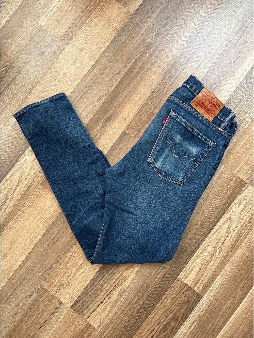 Levi's 510 Skinny Jeans Men's 32x32 Dark Wash Stretch Denim Slim Fit Pants